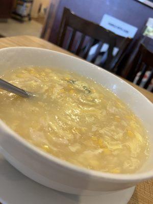 23. Chicken Corn Soup