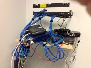 Before we repaired and networked for our business clients.