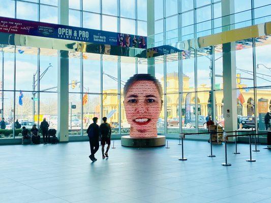 4 March 2023 -- inside the Columbus Convention Center