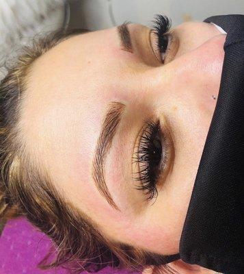 Luxe brows by Maria 
- Micro balding 
Best in the valley