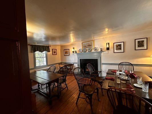 Upstairs dining area