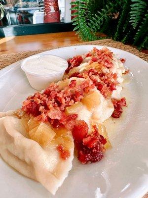 Loaded pierogi