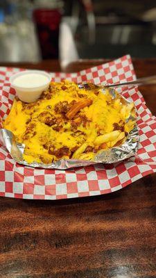 Chili cheese fries, delicious!!