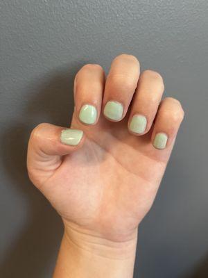 Shellac manicure