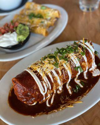 Smothered Pork Pastor & Grilled Pineapple Burrito