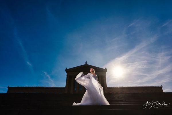 Philadelphia Museum of Art Wedding Photographer