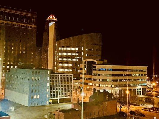 Skyline from Rooftop Bar & Lounge