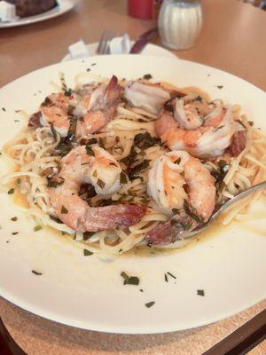 Shrimp scampi