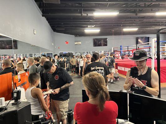 Good turnout for our grand opening, we had coaches and gym members from our California locations.