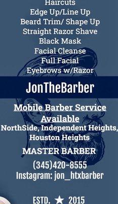 Jon Htx Barber