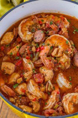 Jambalaya gives us that taste of home