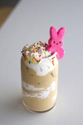 EASTER SPECIAL 'PEEP LATTE'