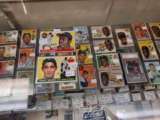 Leaders in vintage cards and priced right!