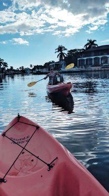 Paddle Marco kayaks.