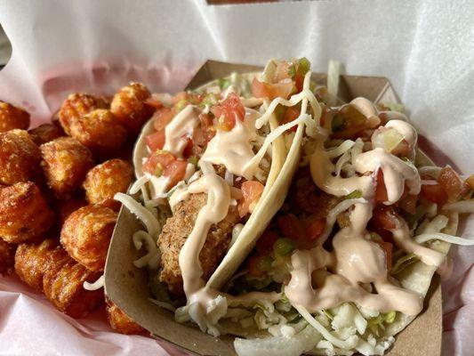 Catfish tacos