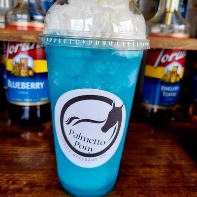 Frozen Blue Raspberry Lemonade