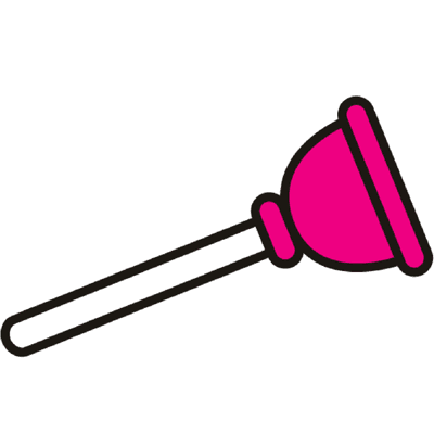 1-Tom-Plumber pink plunger