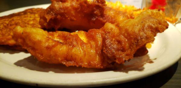 The beer battered cod