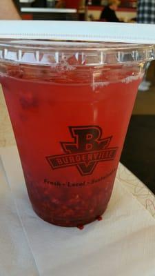 Raspberry lemonade is in season!