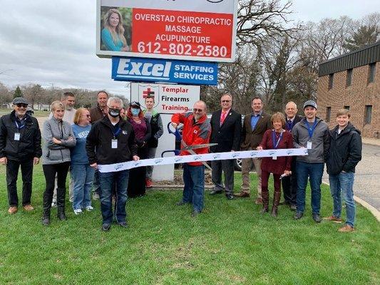 Ribbon Cutting with the Anoka Area Chamber of Commerce