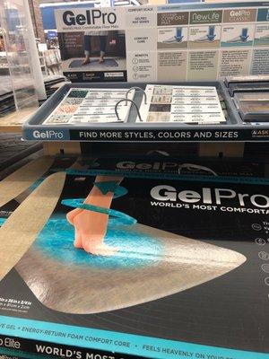 I love these GelPro Floor Mats, but their prices range from $125.00 - $600.00. Dang!!