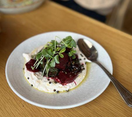 Beet And Sweet Cherry Salad