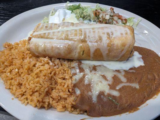 Brisket Chimichanga