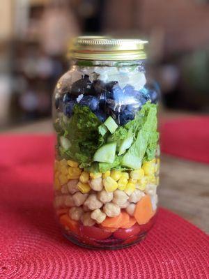 Salad in the jar