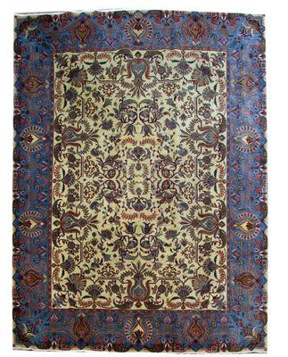 Tabriz Carpet Hand Knotted Rug 10' x 13' Persian