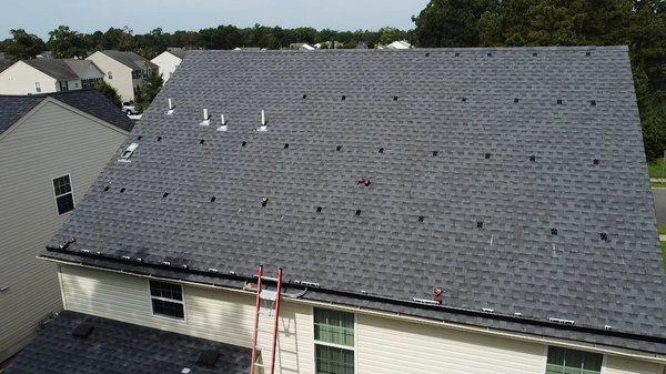 New roof getting ready to have solar installed