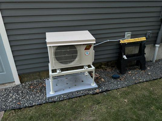 New heat pump installed by Gammon's