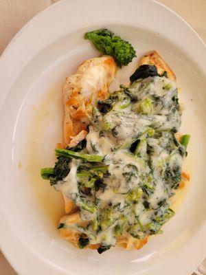 Chicken + broccoli rabe