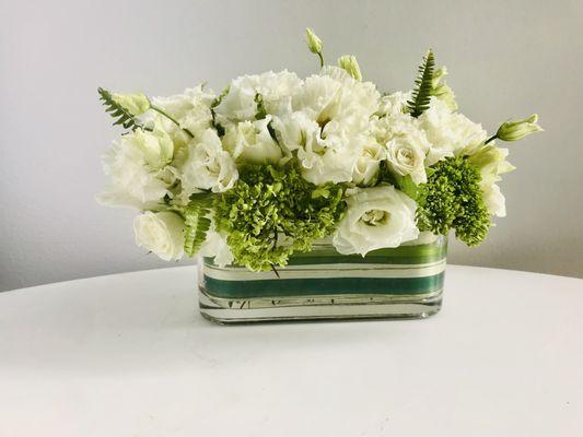 An arrangement from our Classic Whites collection.