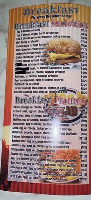 Breakfast Sandwiches & Breakfast Platters