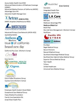 Health Plans & Affiliated Hospitals