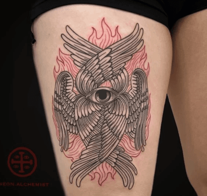 Tattoo by Sierra Saint Germain