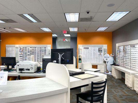 Store Interior at Stanton Optical store in Fort Lauderdale, FL 33305