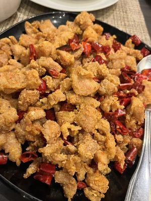 Chongqing Spicy Crispy Chicken- delicious!