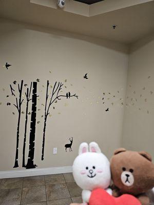 Cute wall mural!