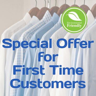 Special Offer for First Time Customers