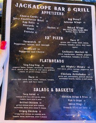 Menu front as of March2024