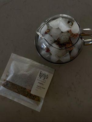 limited edition sakura tea prepared with the koridashi method for a slow extraction and richer flavor, this was a 10/10