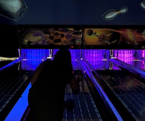 Cosmic bowling