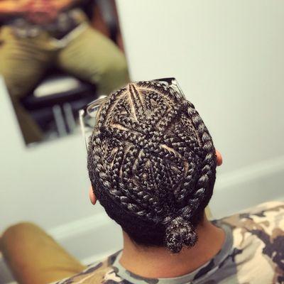 Man Bun Braids