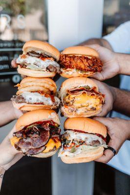 EARL Burger Lineup (Specials)