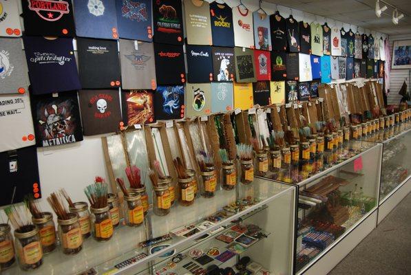 T-Shirts and Incense