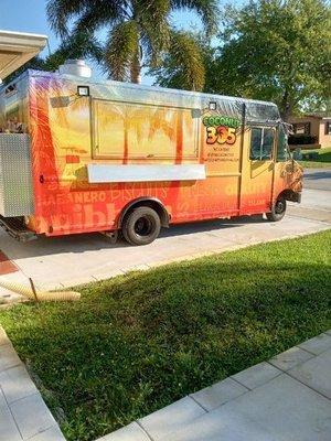 Coconut305 food truck Haitian/Caribbean Cuisine.