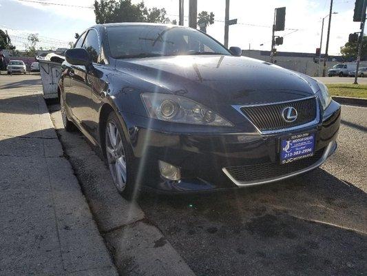 06 Lexus Is250 Automatico limpio dentro y fuera lista para yevarcelo