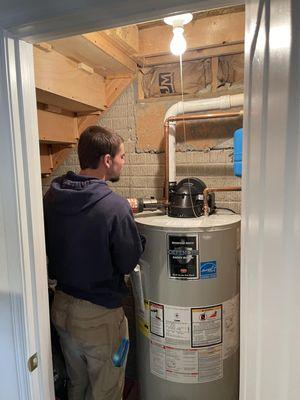 Water heater replacement Parkville, MD