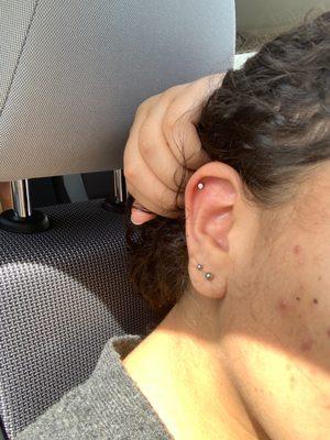 Cartilage piercing